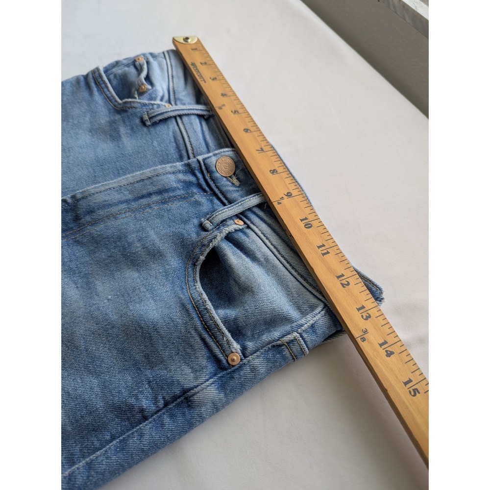 Mother Insider Crop Step Fray Jeans Womens Size 24 Light Blue Limited Edition - Picture 8 of 12